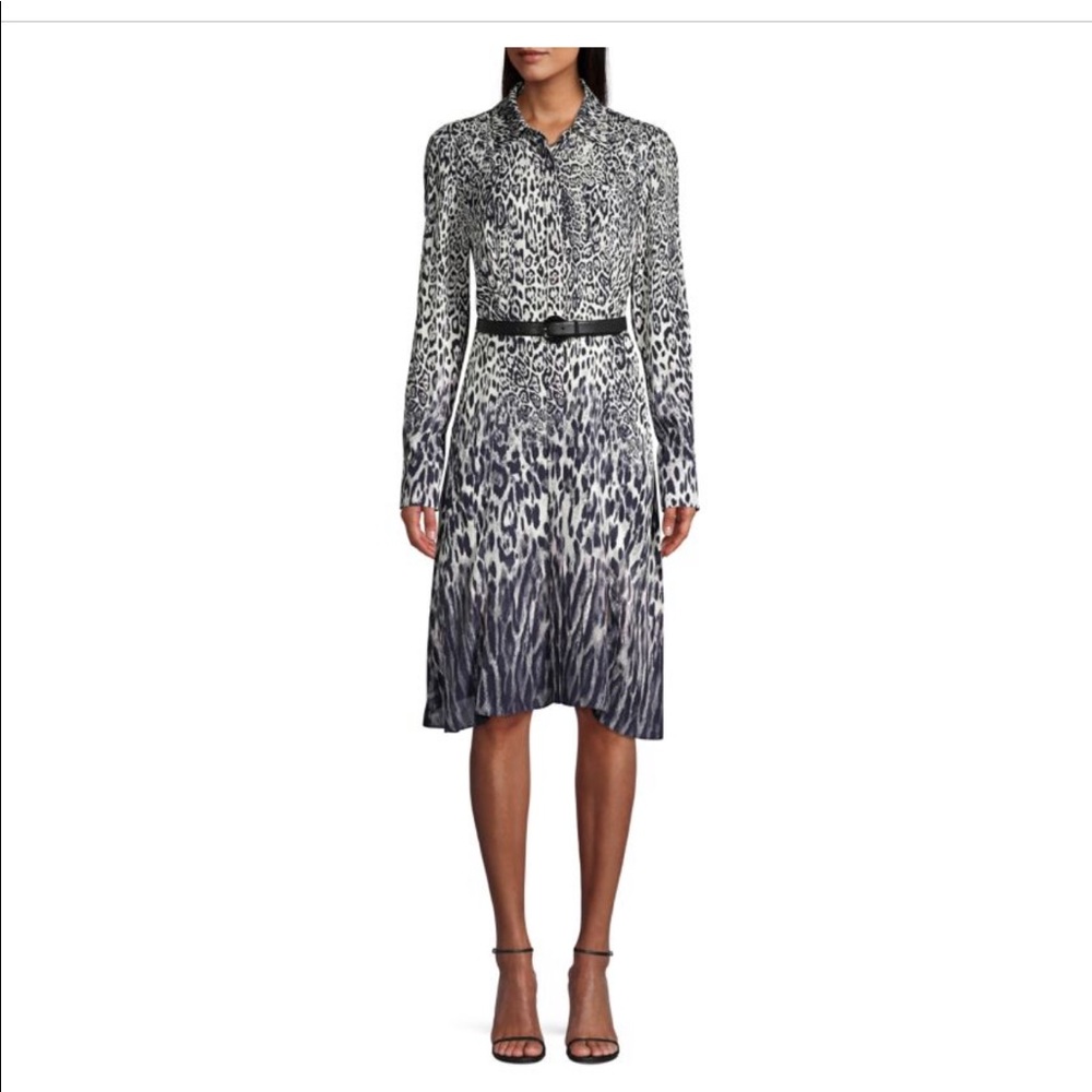 Elie Tahari Aisha Leopard dress